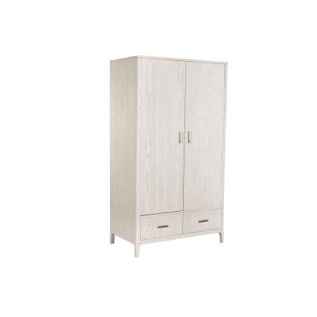 Armario Home ESPRIT Gris claro Metal Madera MDF