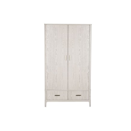 Cupboard Home ESPRIT Light grey Metal MDF Wood 2
