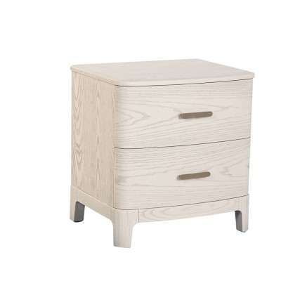 Comodino Home ESPRIT Grigio chiaro 53 x 42 x 56,2 cm
