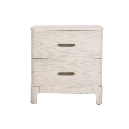 Nightstand Home ESPRIT Light grey 53 x 42 x 56,2 cm
