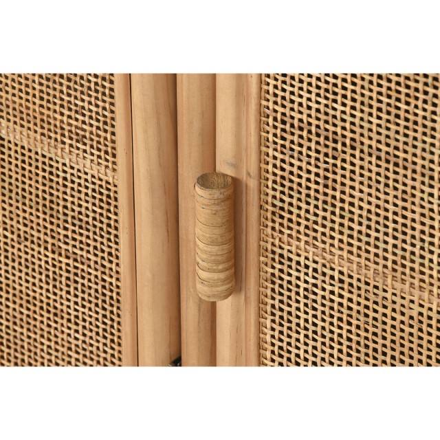 Anrichte Home ESPRIT Hellbraun Rattan Tanne 120 x 40 x 65 cm