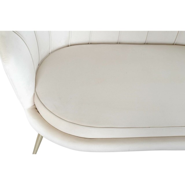 Sofa Home ESPRIT Cream 130 x 77 x 83 cm