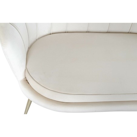 Sofa Home ESPRIT Creme 130 x 77 x 83 cm