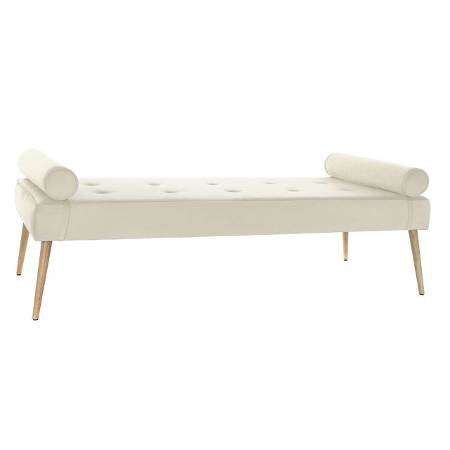 Divan Home ESPRIT Cream Metal 184 x 76 x 62 cm