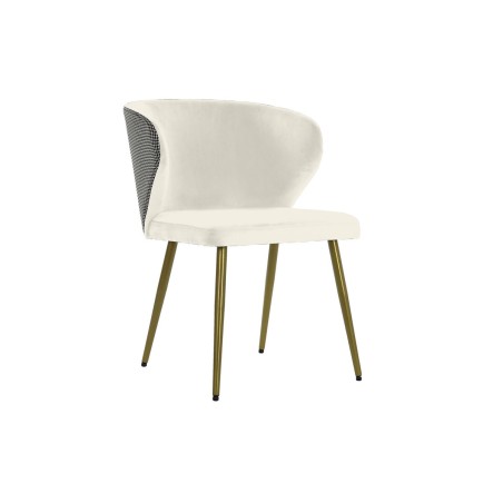 Chaise de Bureau Home ESPRIT Blanc Noir