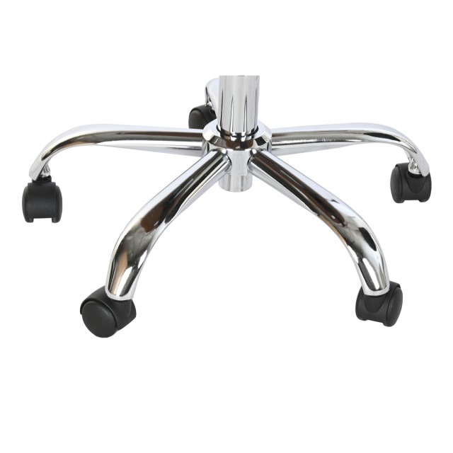 Chaise de Bureau Home ESPRIT Marron Beige Argenté