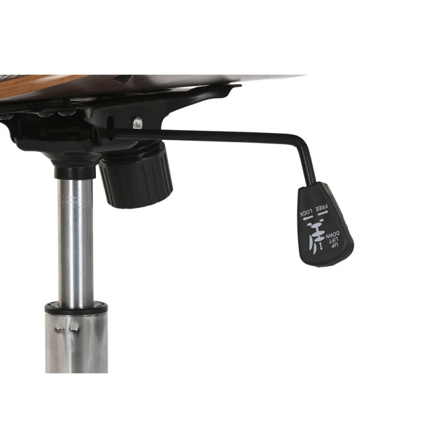 Office Chair Home ESPRIT Brown Grey Silver