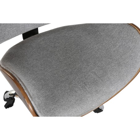 Sedia da Ufficio Home ESPRIT Marrone Grigio Argentato