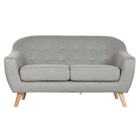 Sofa Home ESPRIT Grau Creme natürlich Scandi 146 x 84 x 82 cm