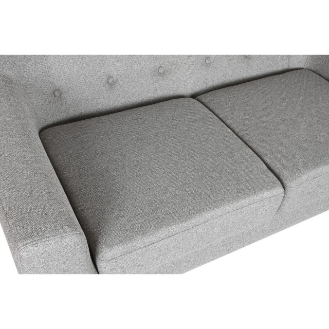 Sofa Home ESPRIT Grey Cream Natural Scandi 146 x 84 x 82 cm