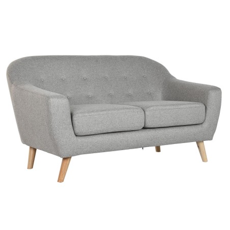 Divano Home ESPRIT Grigio Crema Naturale Scandi 146 x 84 x 82 cm