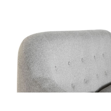 Divano Home ESPRIT Grigio Crema Naturale Scandi 146 x 84 x 82 cm