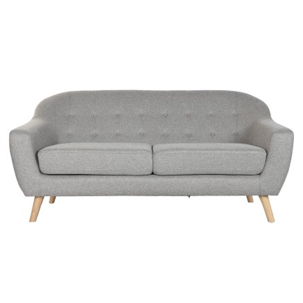 Sofa Home ESPRIT Grey Cream Natural Scandi 172 x 82 x 82 cm