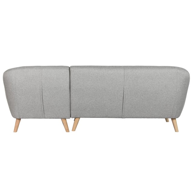 Sofa Home ESPRIT Grau Creme Scandi 226 x 144 x 84 cm
