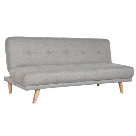 Divano Letto Home ESPRIT Grigio Crema Scandi 172 x 80 x 76 cm