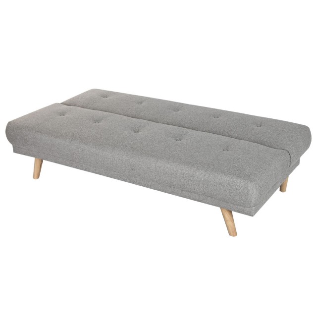 Schlafsofa Home ESPRIT Grau Creme Scandi 172 x 80 x 76 cm
