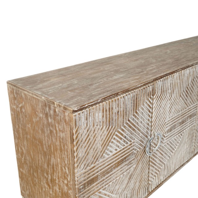 Anrichte Home ESPRIT Weiß Mango-Holz 180 x 40 x 80 cm