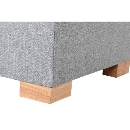 Repose-pied Home ESPRIT Gris clair Urbaine 70 X 50 X 40 CM