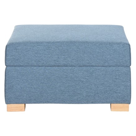 Footrest Home ESPRIT Blue Urban 70 X 50 X 40 CM 2