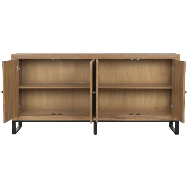 Sideboard Home ESPRIT Teak MDF Wood 180 x 40 x 85 cm