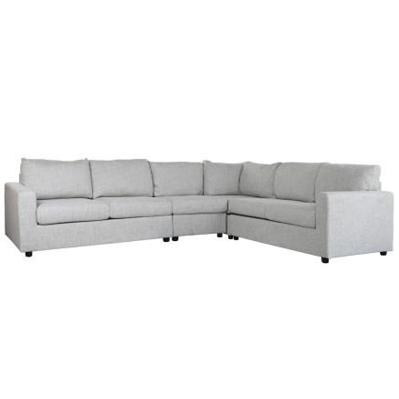 Sofa Home ESPRIT Hellgrau Loft 235 X 303 X 86 CM