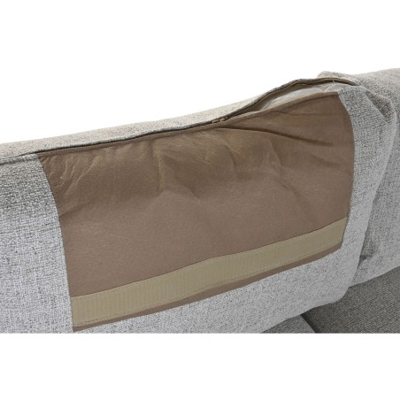 Canapé Home ESPRIT Gris clair Loft 235 X 303 X 86 CM